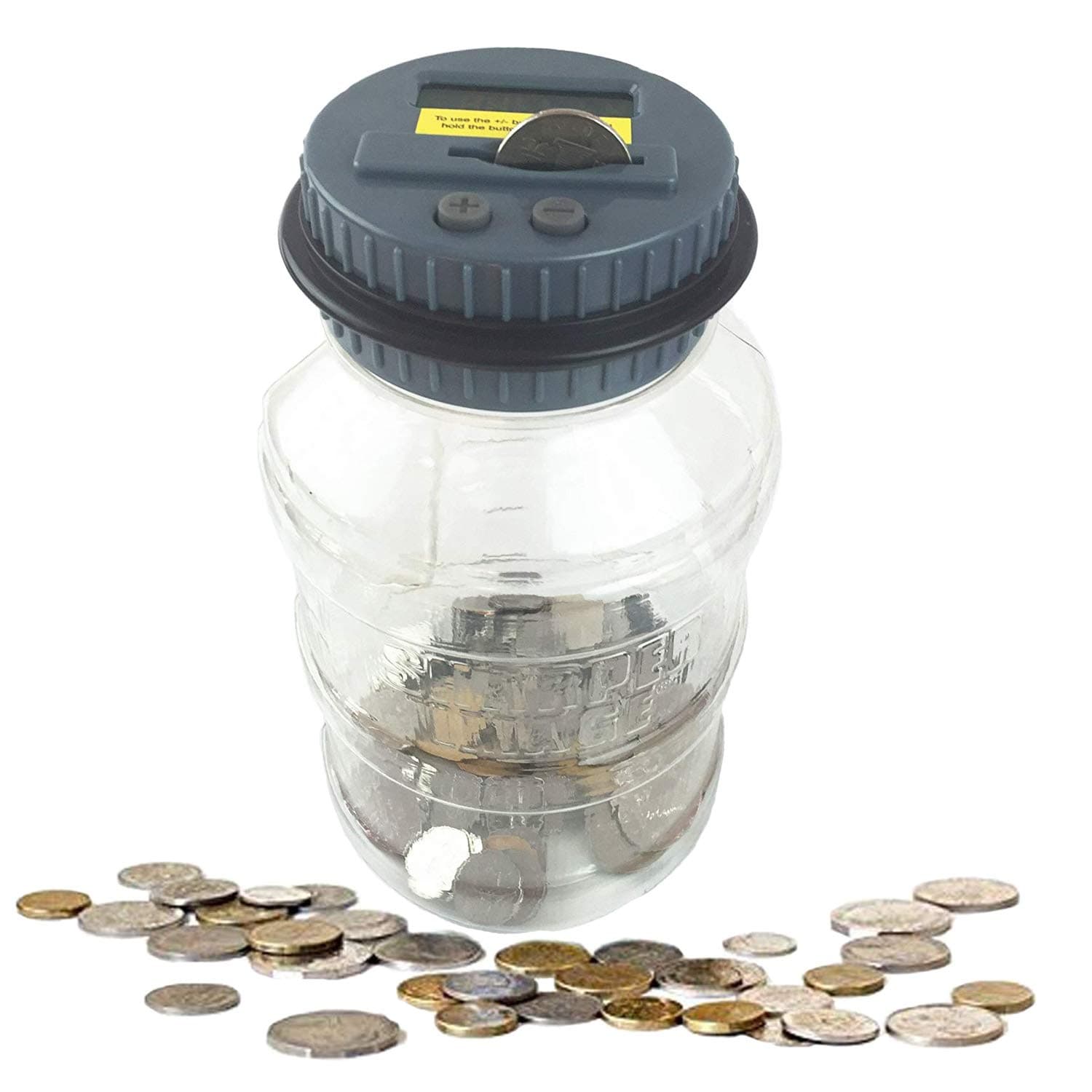 Digital Coin Bank Savings Jar Automatic Counting Money Box for Kids