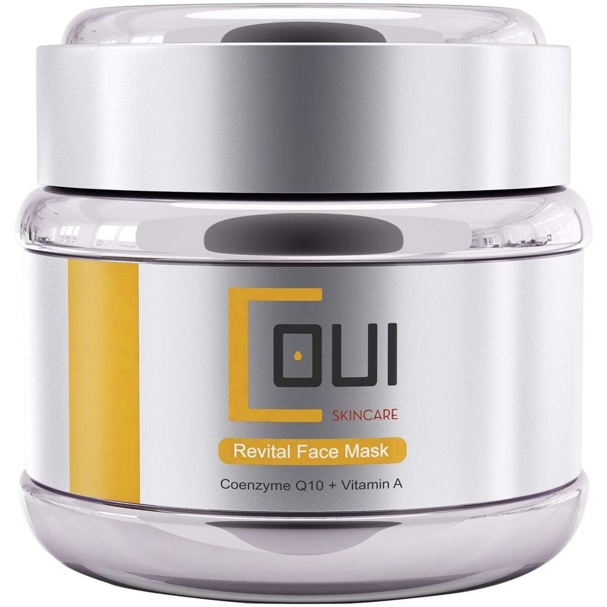 REVITAL FACE MASK Vegan Facial Cream Collagen Masks - Anti Aging, Retinol, Coenzyme Q10, Vitamin A For Dry Skin