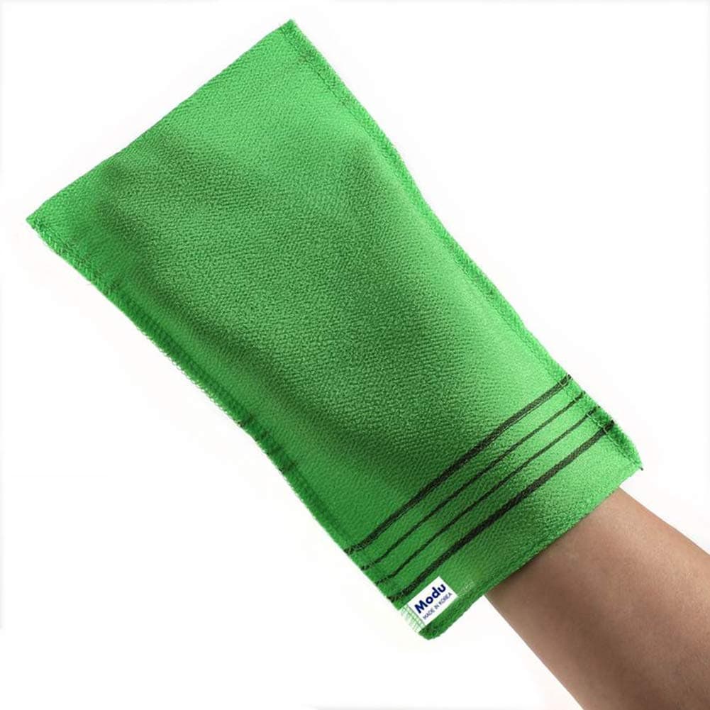 Modu Scrub Exfoliating Korean Mitt Italy Towel Washcloth Bath Scrub Removes Dead Skin (Large 20 pcs)