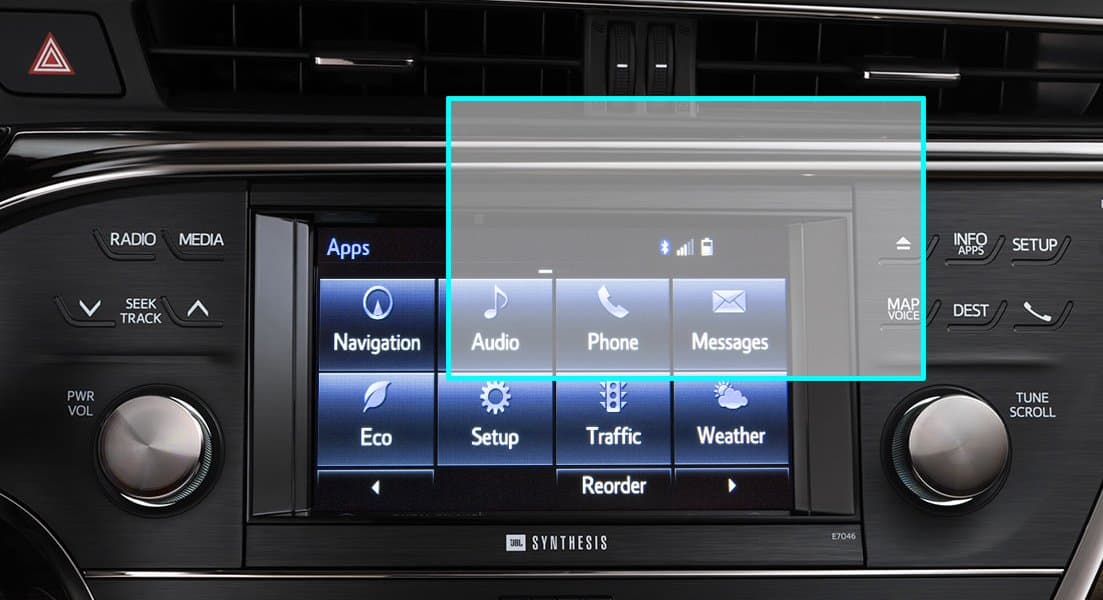 Protec Toyota 7.0” Standard Anti-Glare Screen Protector[Fits some Camry,Corolla,Tundra,Tacoma,Prius,RAV 4,Avalon,Sienna,86,CH-R,Mirai,Sequoia,Yaris][Fits most 2012,2013,2014,2015,2016,2017,2018]
