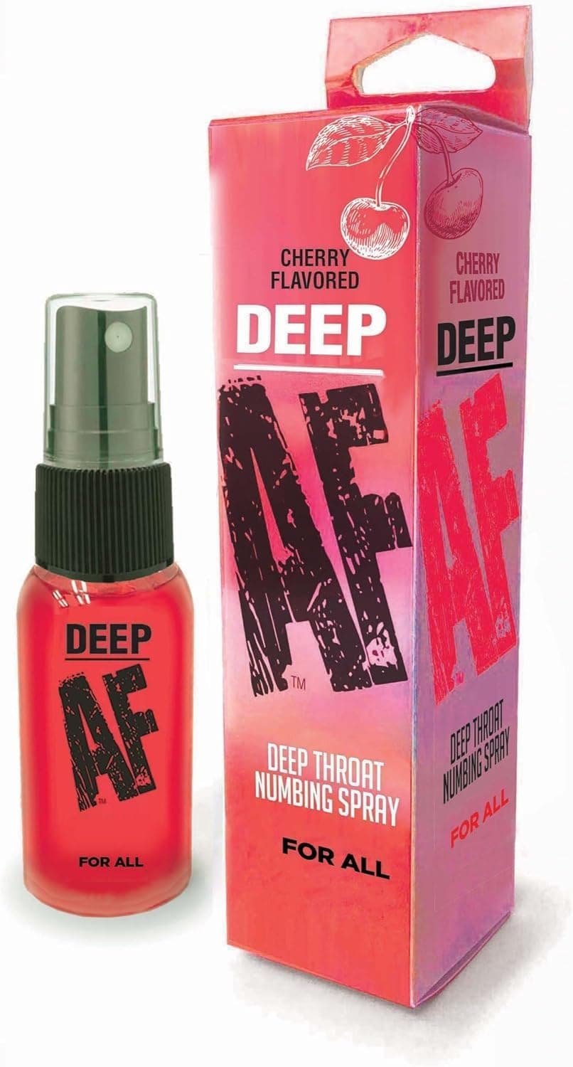 Adiva Intimates Deep AF Numbing Throat Spray (Cherry)