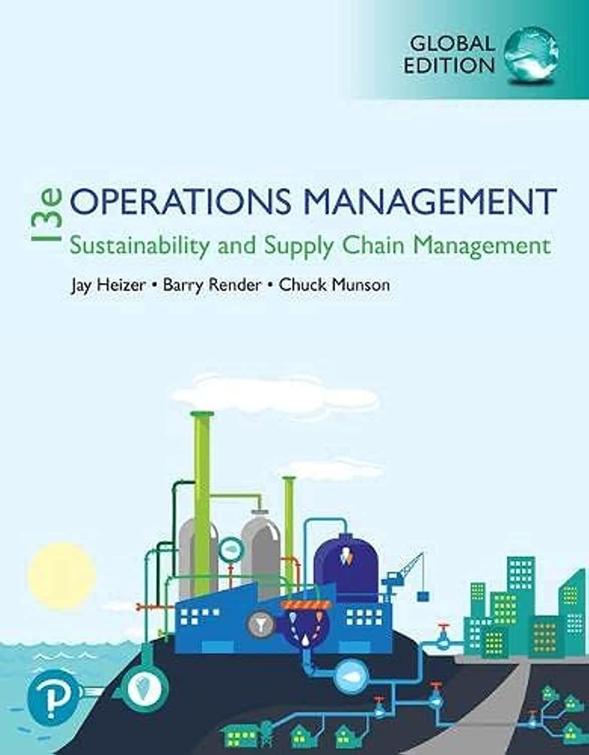 Operations Management: Sustainability and Supply Chain Management, Global Edition Paperback – 11 November 2019