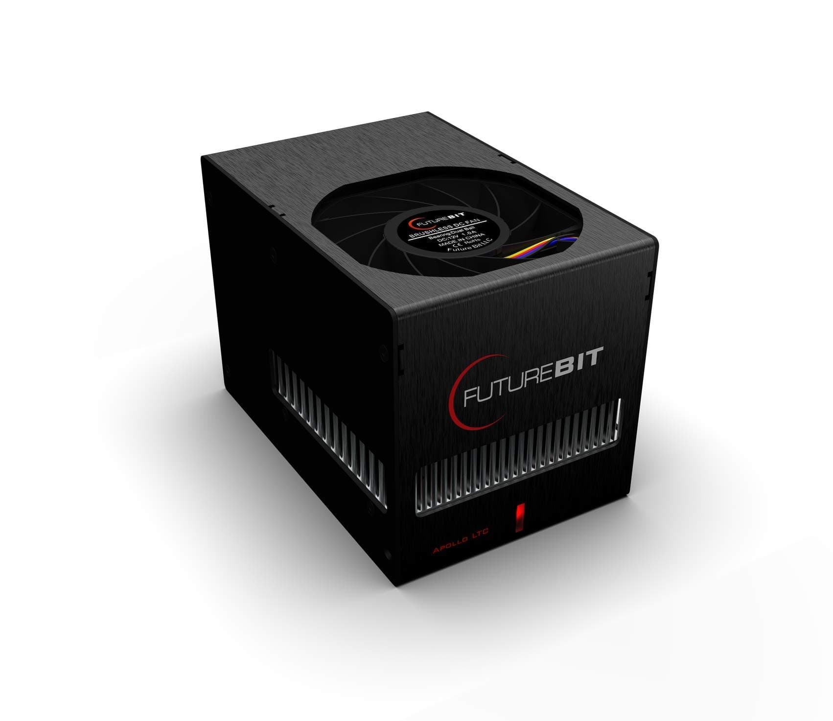 Apollo LTC Pod ASIC Miner and Full Litecoin Node for Scrypt Algorithm Cryptocurrencies Litecoin - Batch 3 - Full Node Package - SD Card, 64 GB USB Node Drive, and 200W PSU Ready to Run!