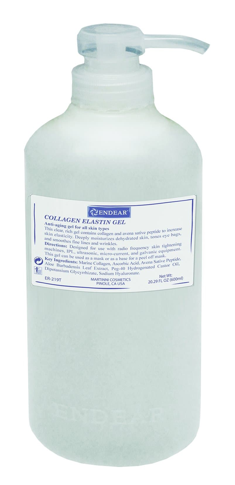Endear Collagen Elastin Gel 600mL / 20.3 fl.oz.