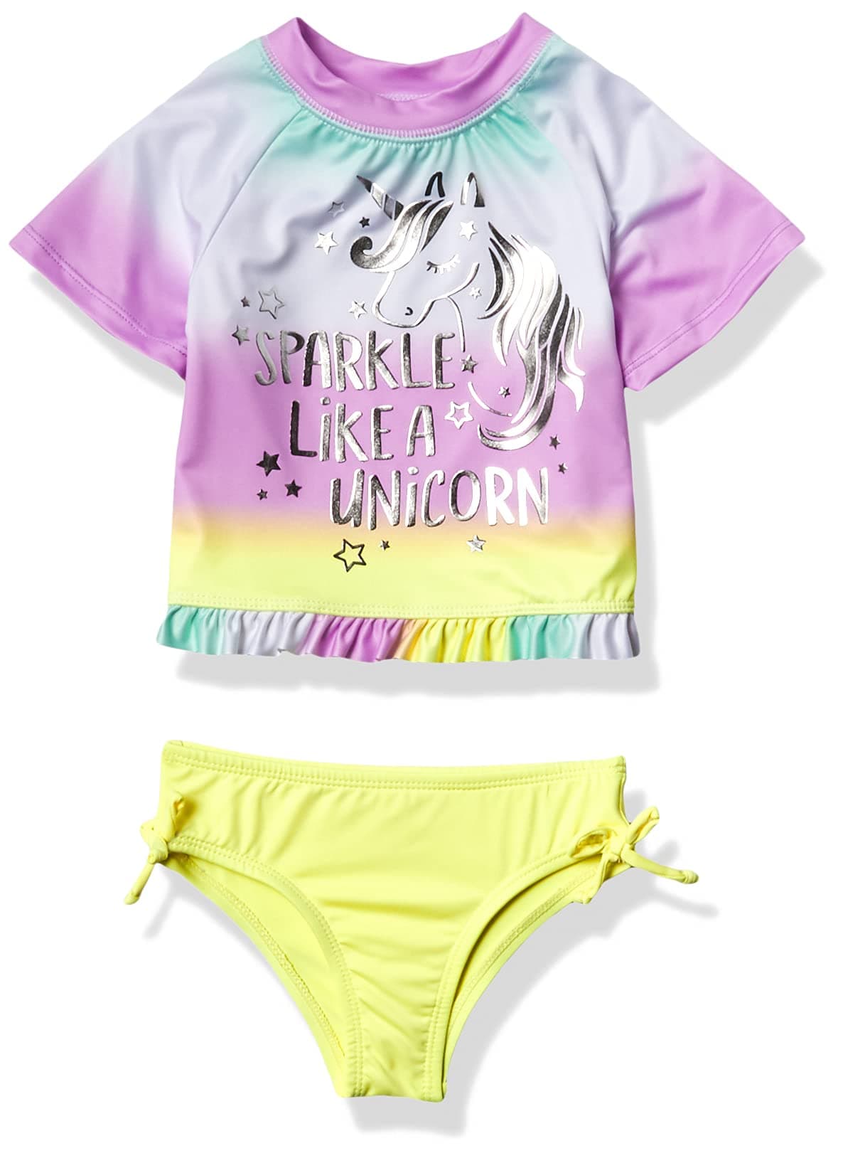 Wippette baby-girls Two-Piece Printed Rashguard Sets Rash Guard Set