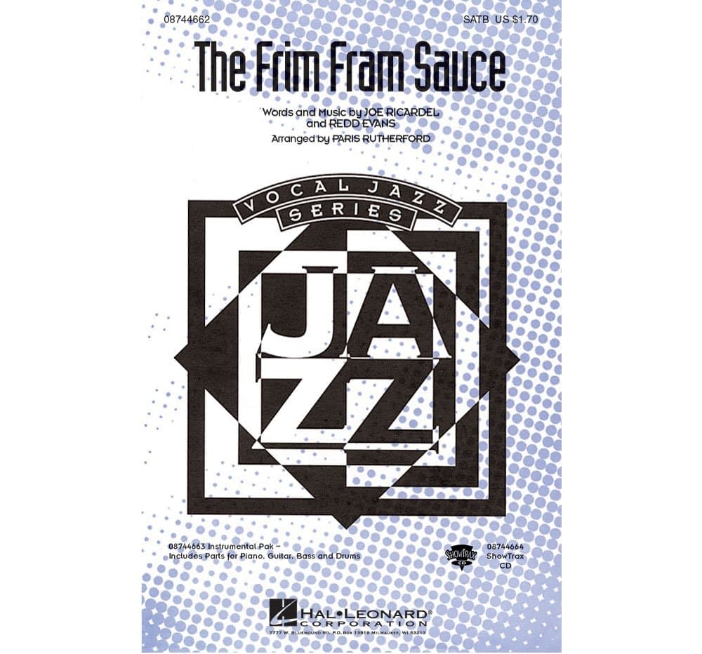 Hal Leonard The Frim Fram Sauce IPAKR Arranged by Paris Rutherford