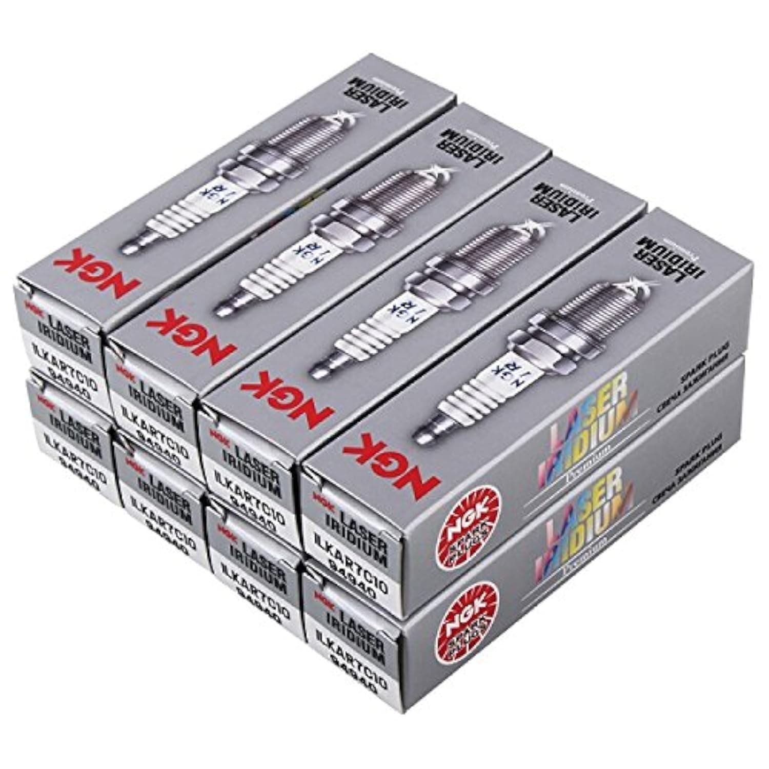 Spark Plug ILKAR7C10 94940 Pack of 8