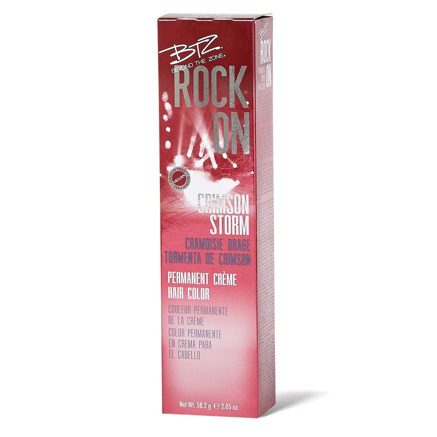 BEYOND THE ZONERock On Permanent Creme Hair Color Crimson Storm Crimson Storm