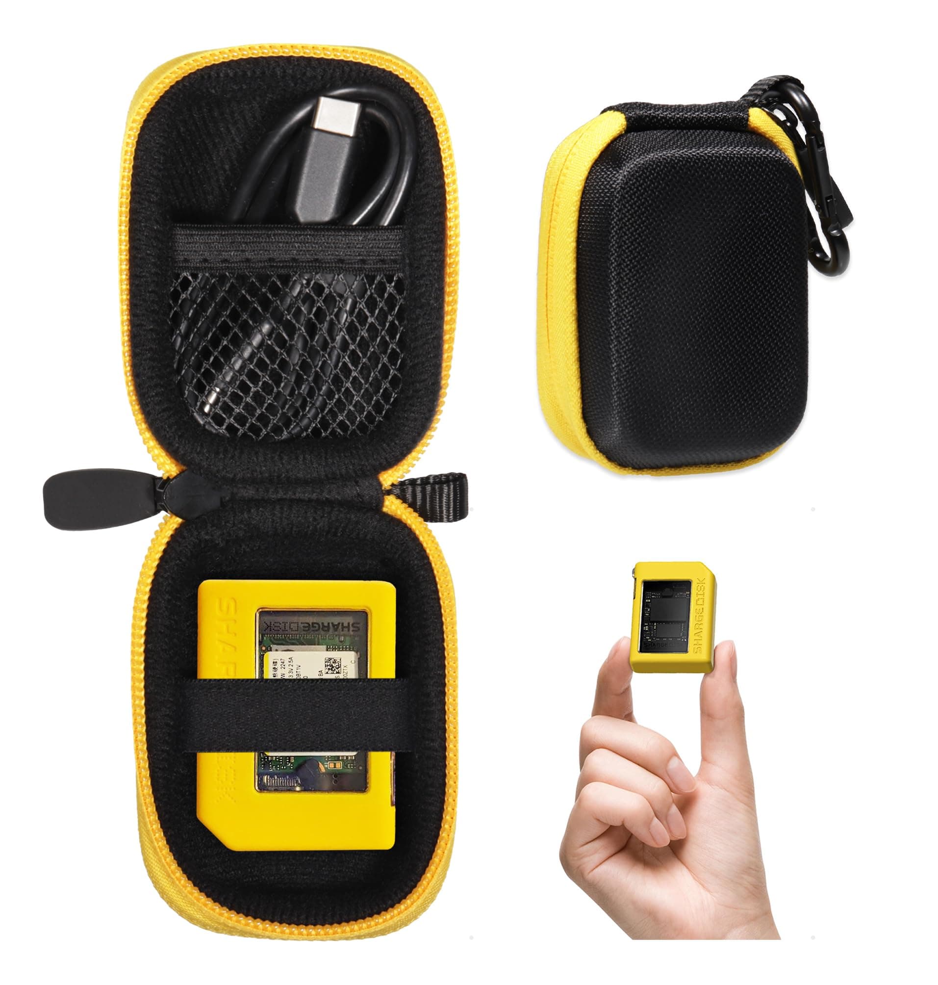 CaseSack Case SHARGE Disk M.2 NVMe SSD Enclosure with Active Cooling System