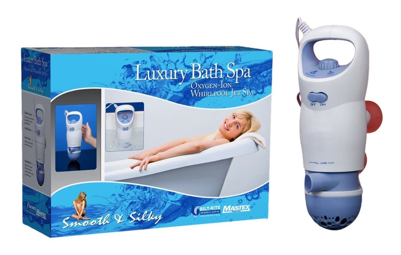 Bath Spa Jet Bubble Maker – Portable Bath Spa with Dual Hydro Jets for Tub - Bath Jet Spa with Adjustable Speeds for Home Relaxation & Massage