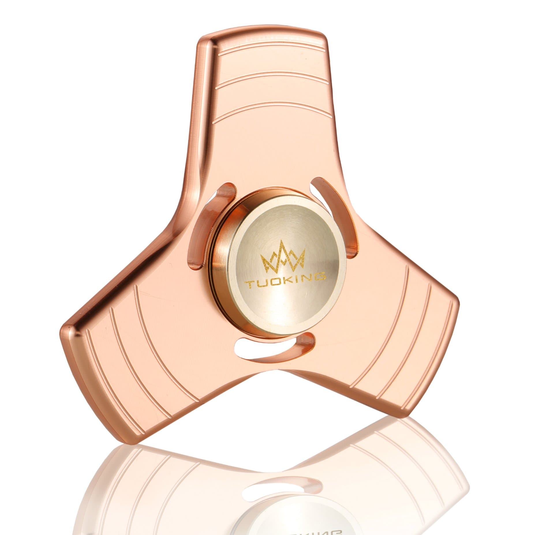 TUOKing Fidget Spinner spin 3-5 minutes ceramic bearings relief stress suit for ADD、ADHD、EDC and change the bad habit for Adults、Kids to kill time