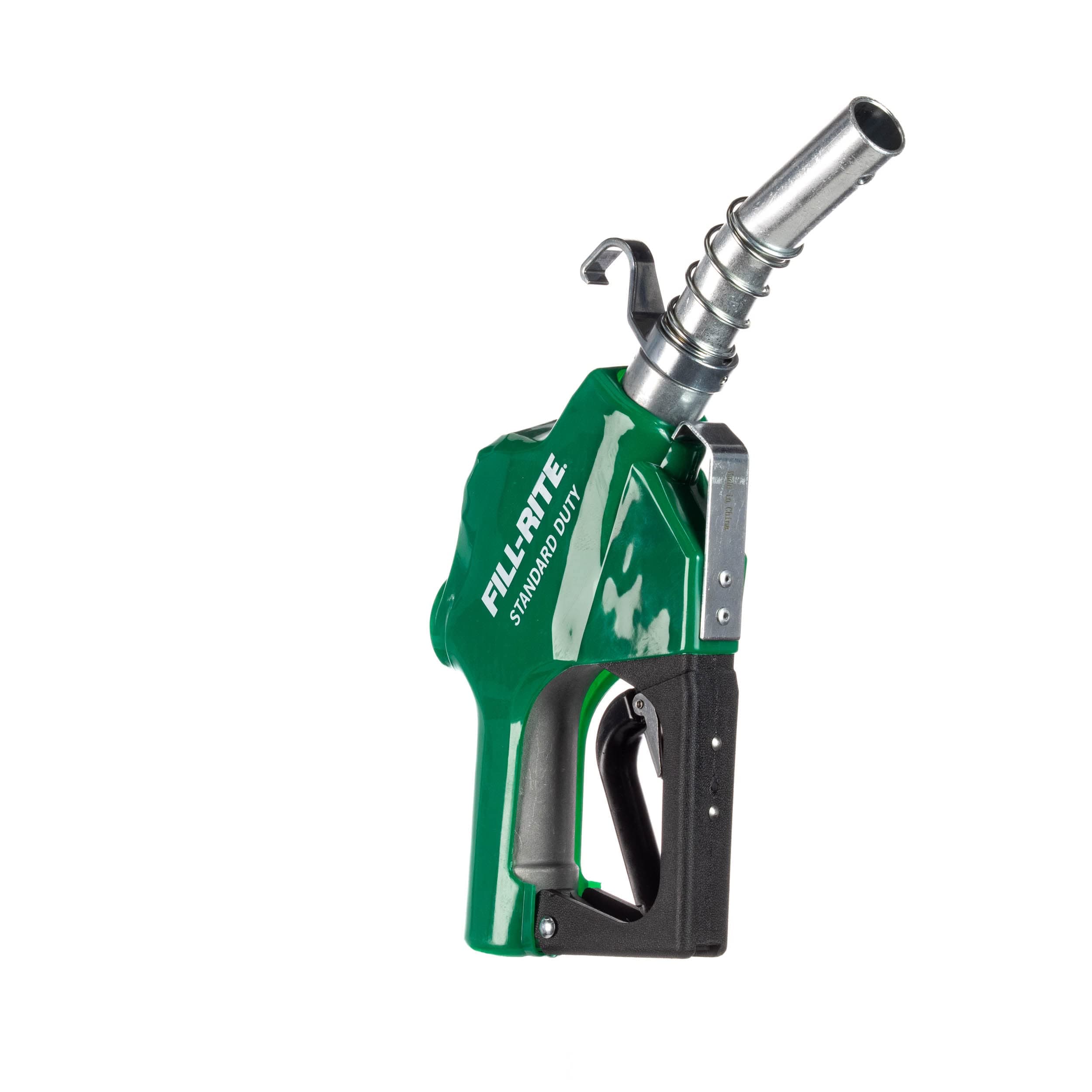 SDN100GAN 1” 5 to 25 GPM Automatic Standard Duty Fuel Transfer Nozzle, Green - For Gasoline, Diesel, Biodiesel up to B20, E15 & Kerosene