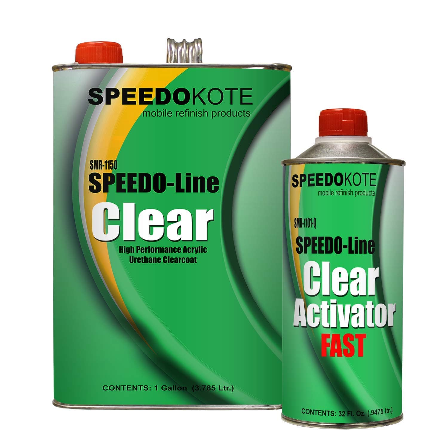Clear Coat 2K Acrylic Urethane, SMR-1150/1101-Q 4:1 Gallon Clearcoat Fast Kit.