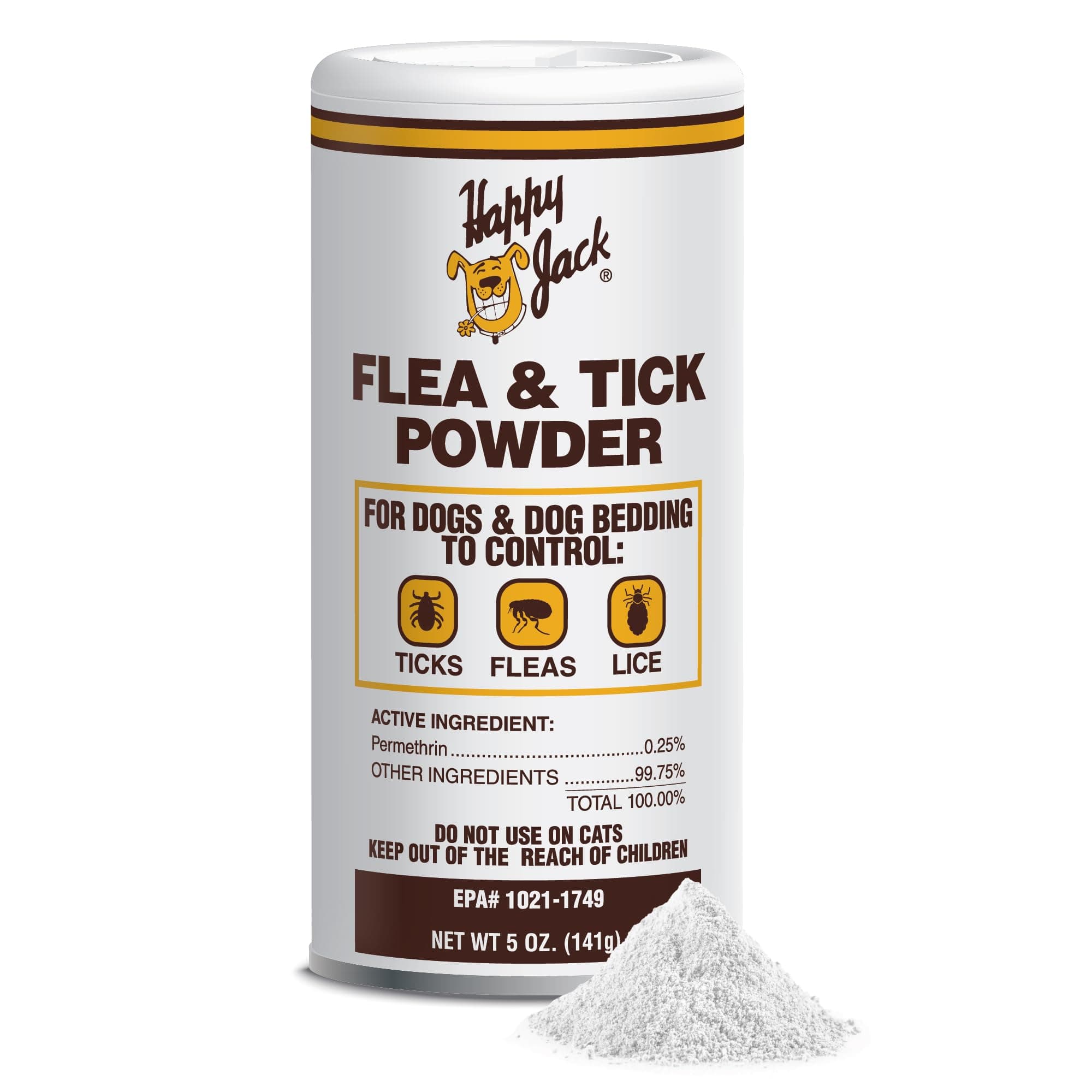 Flea & Tick Lice Powder 150ml Dog Canine