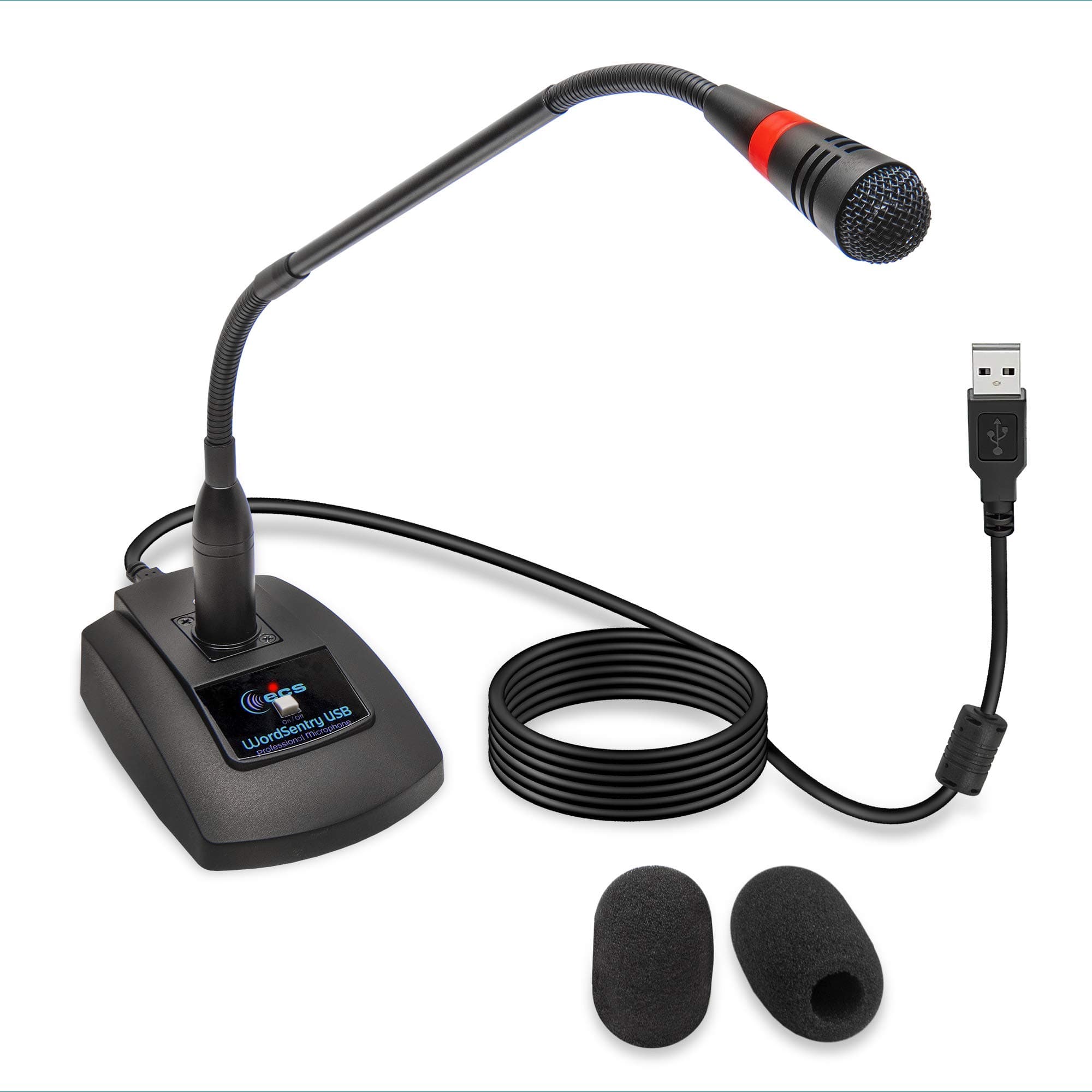 USB Computer Microphone, Unidirectional Condenser Desktop/Laptop/PC Mic,Mute Button with LED indicator, suitable for Windows,Mac,PS4,Youtube,Skype,Recording,Gaming,Podium,Court Conference,Dictation
