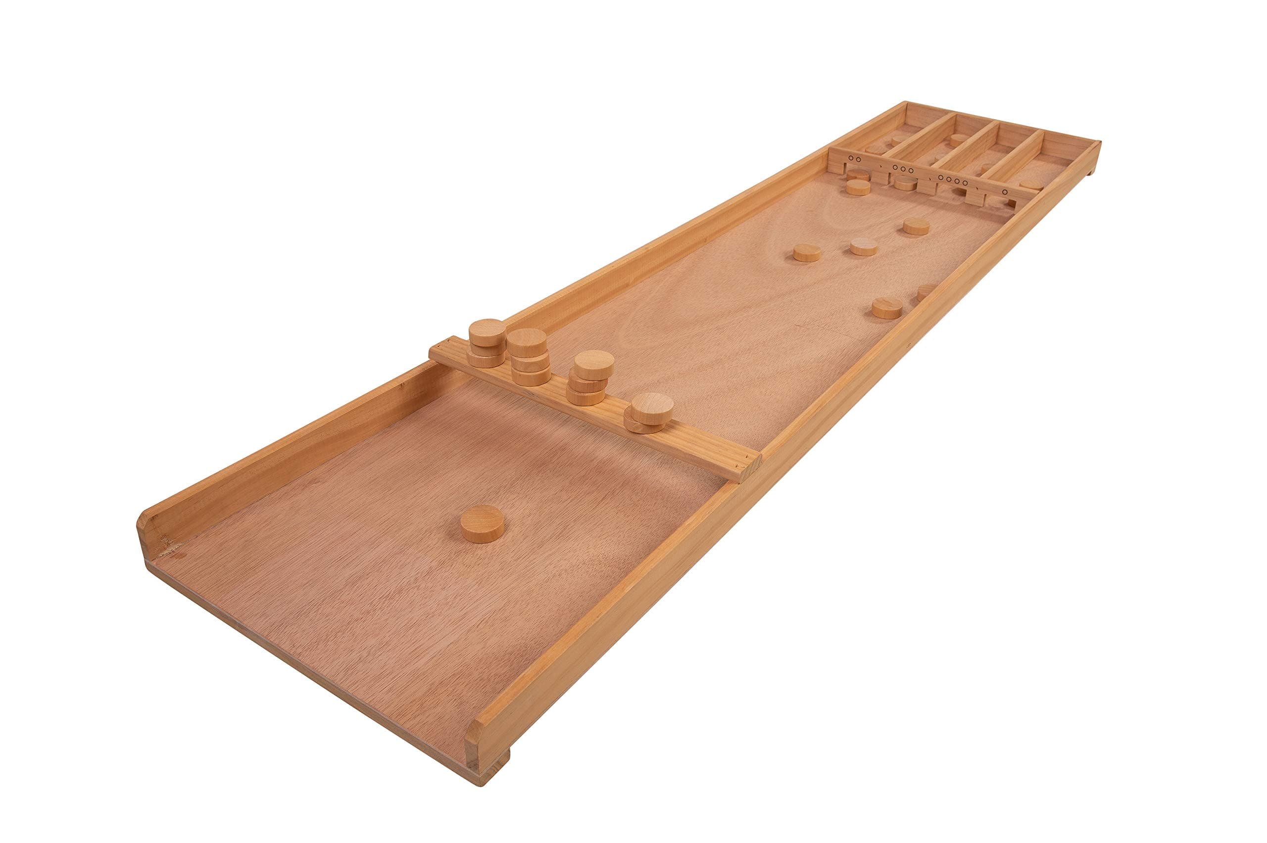 Engelhart - 340650 - Small wooden billiard suffleboard game 122 cm