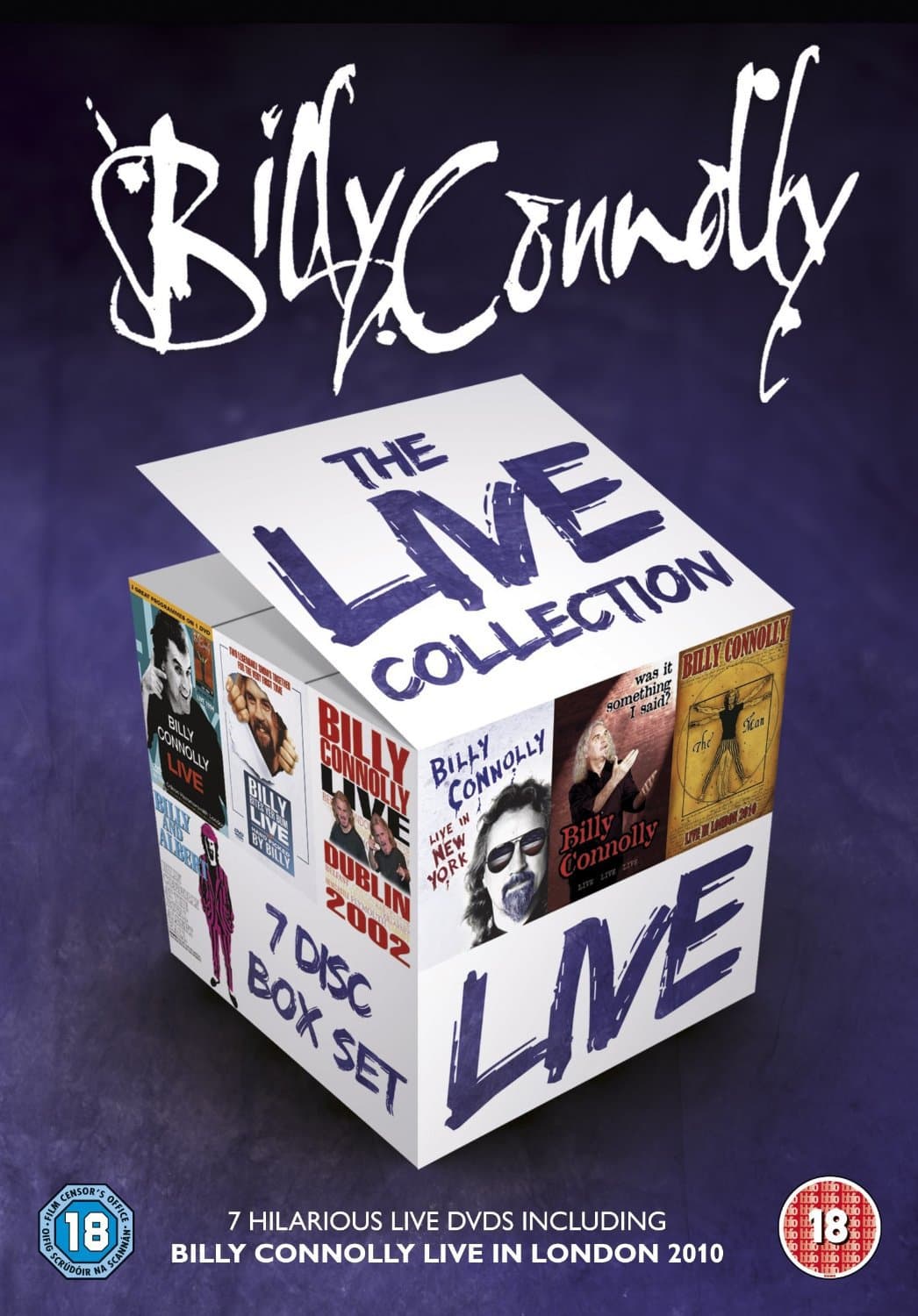 Billy Connolly: The Live Collection 7 Disc Box Set [DVD] [1994]