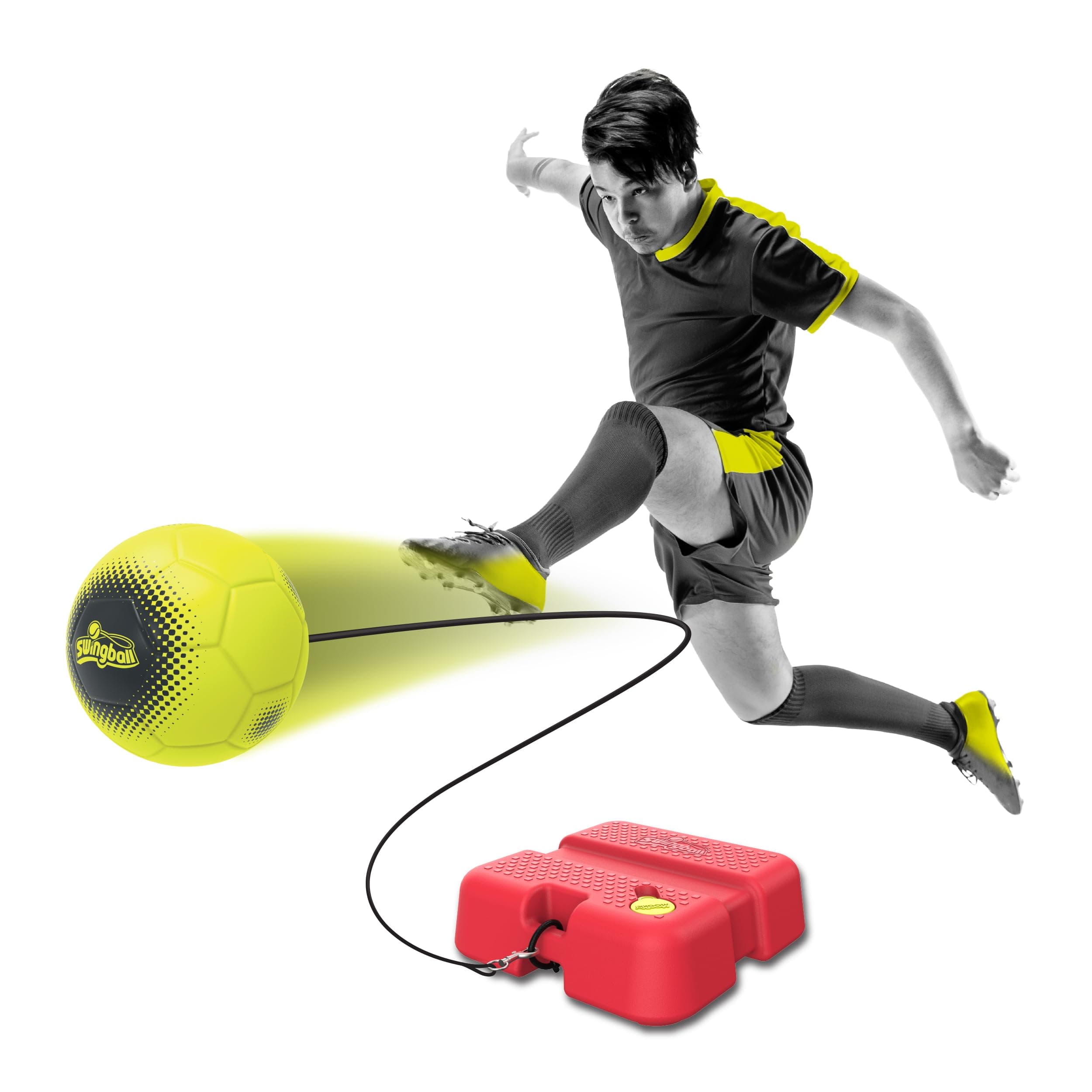 Swingball Reflex Soccer Training Aid, Outdoor Activities, Garden Games, Football Practice, Suitable for Boys and Girls Aged 6+