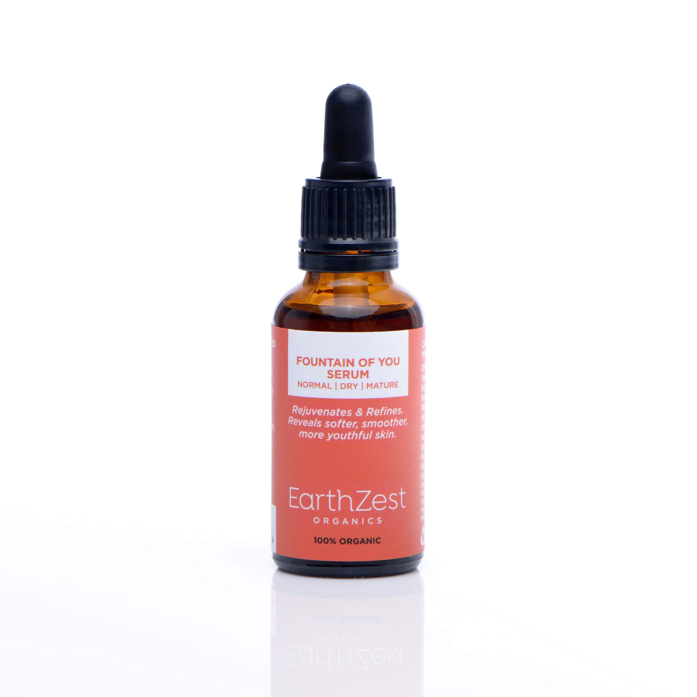 Intensive Anti-Ageing Serum for Men & Women with Dry, Sensitive, Mature, Ageing Skin. Facial Moisturiser Firms, Plumps, Hydrates, Brightens & Reduces Wrinkles. 100% Organic, Natural & Certified Vegan