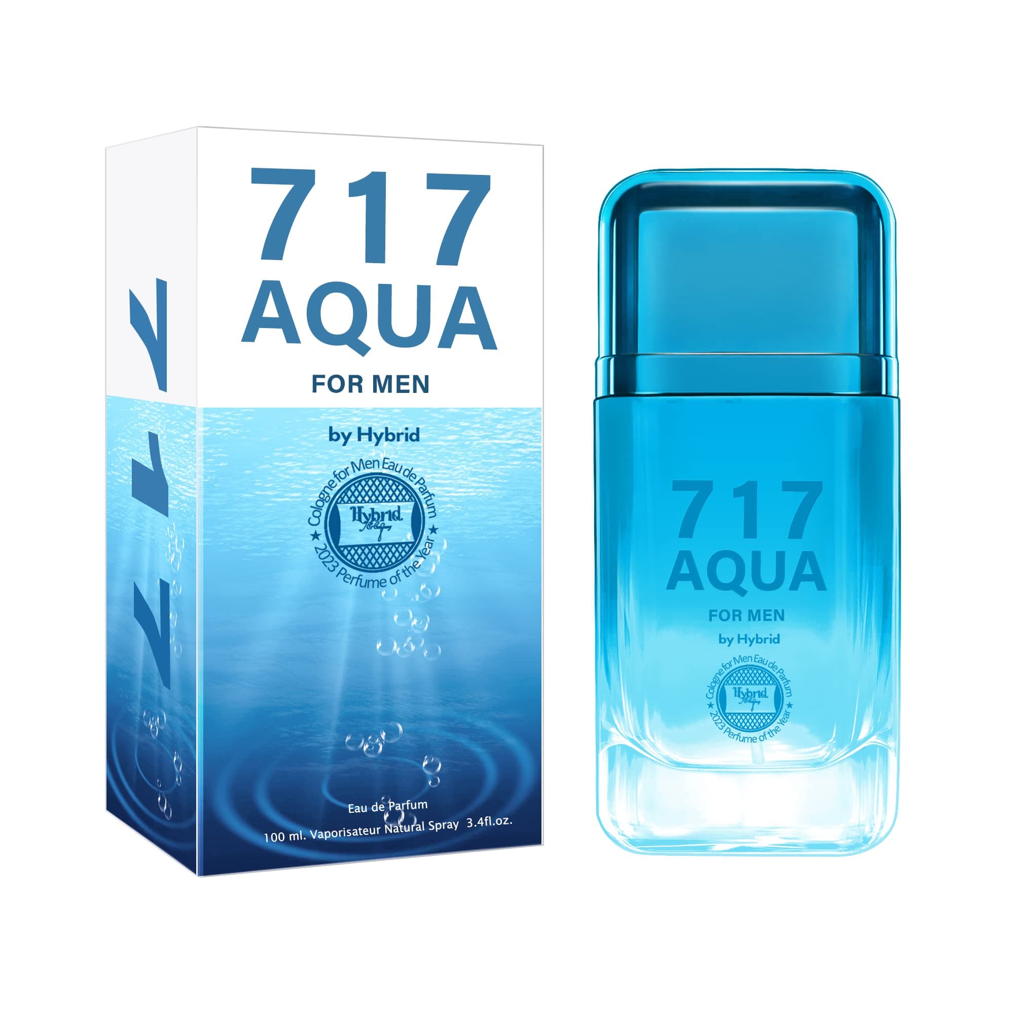 Hybrid & Company717 Plant Spices Natural Spray Masculine Scent,3.4 Fl Oz