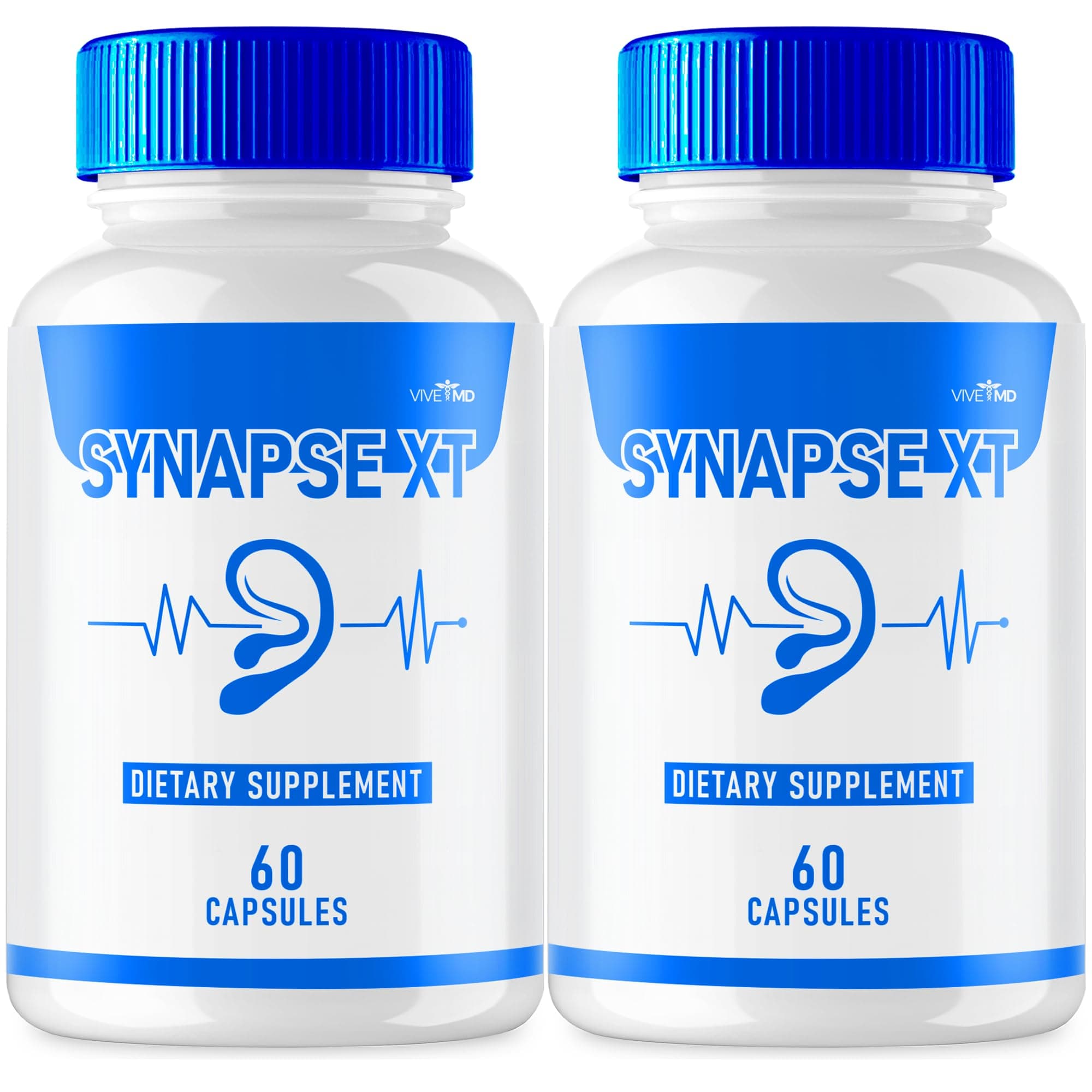 Synapse XT for Tinnitus Relief for Ringing Ears, Synapse XT Healthy Ear Support Supplement & Maximum Strength, Advanced Formula Synapse XT Hearing Support Reviews (2 Packs)