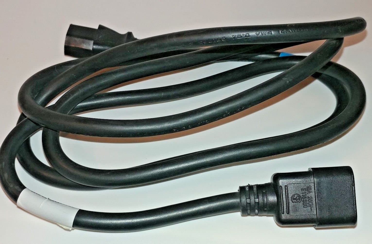 Generic Brand for Well Shin Power Cord E115330 WS-003 6ft DP/N: 1T386/960-0070 Extension 15A 250v