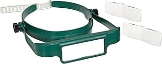 Donegan OSC OptiSIGHT Binocular Magnifying Visor, Green Color