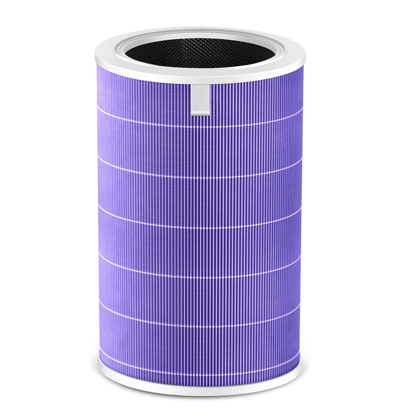 PINREK Air Purifier Filter for Xiaomi Mi 4 Pro, True HEPA H13 + Activated Carbon Replacement Filter for Clean, Safe Air - Not Compatible with 4 Lite/4/4 Compact/Elite(1 Pack, Purple)