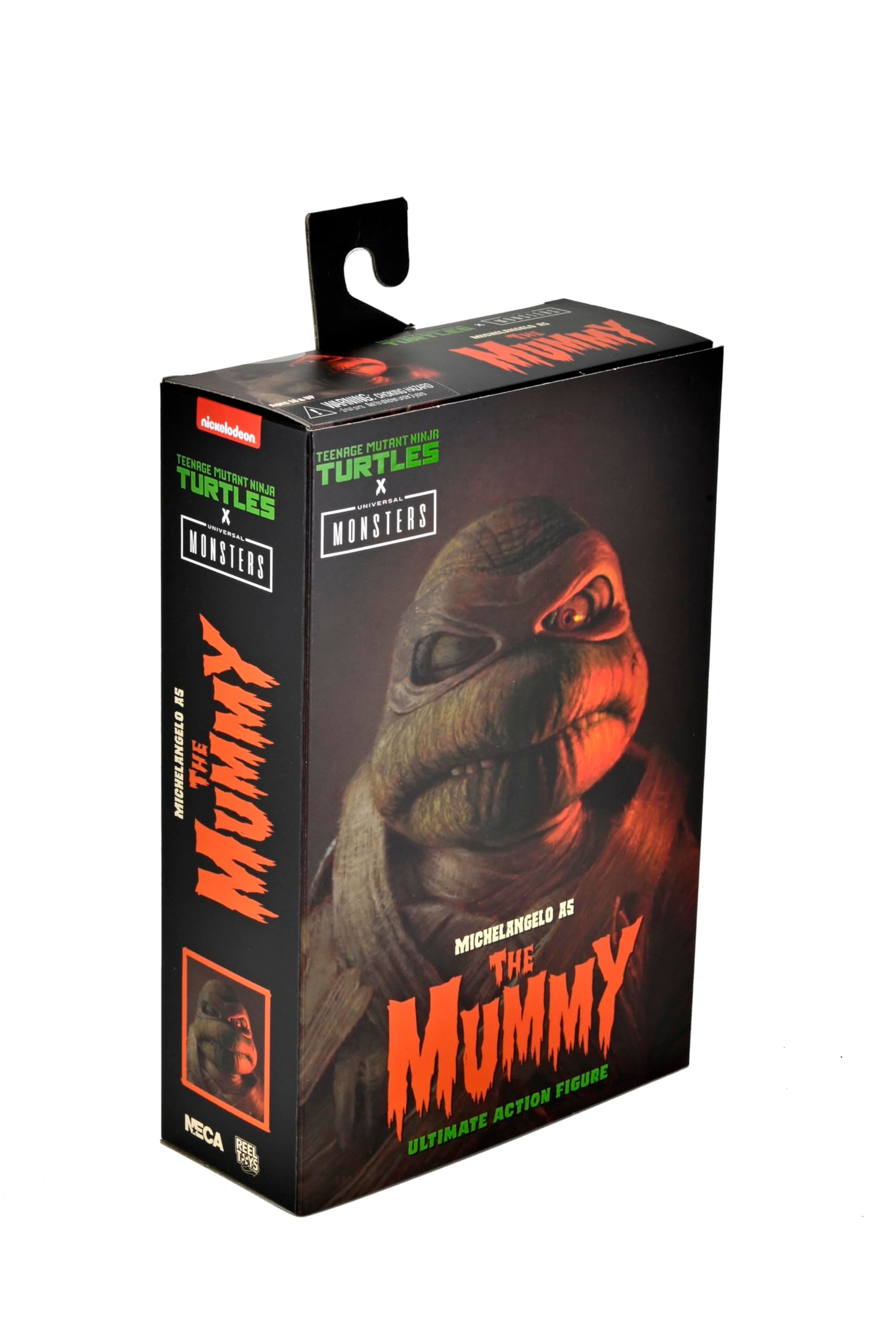 Unviersal Monsters x Teenage Mutant Ninja Turtles: Michelangelo as The Mummy Ultimate 7" Action Figure
