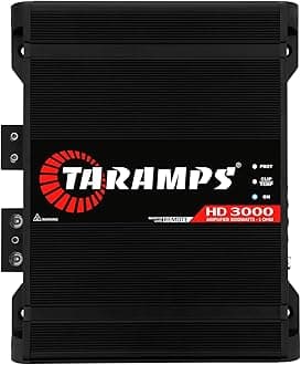 Taramps HD 3000 Module 1 Ohm Black 3000W Rms Car Sound Amplifier