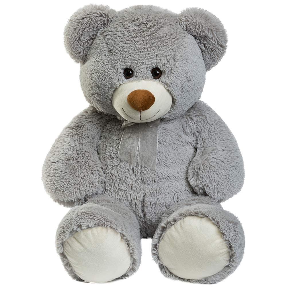 HollyHOME HollyHOME Teddy Bear Plush Giant Teddy Bears Stuffed Animals Teddy Bear Love 36 inch Grey