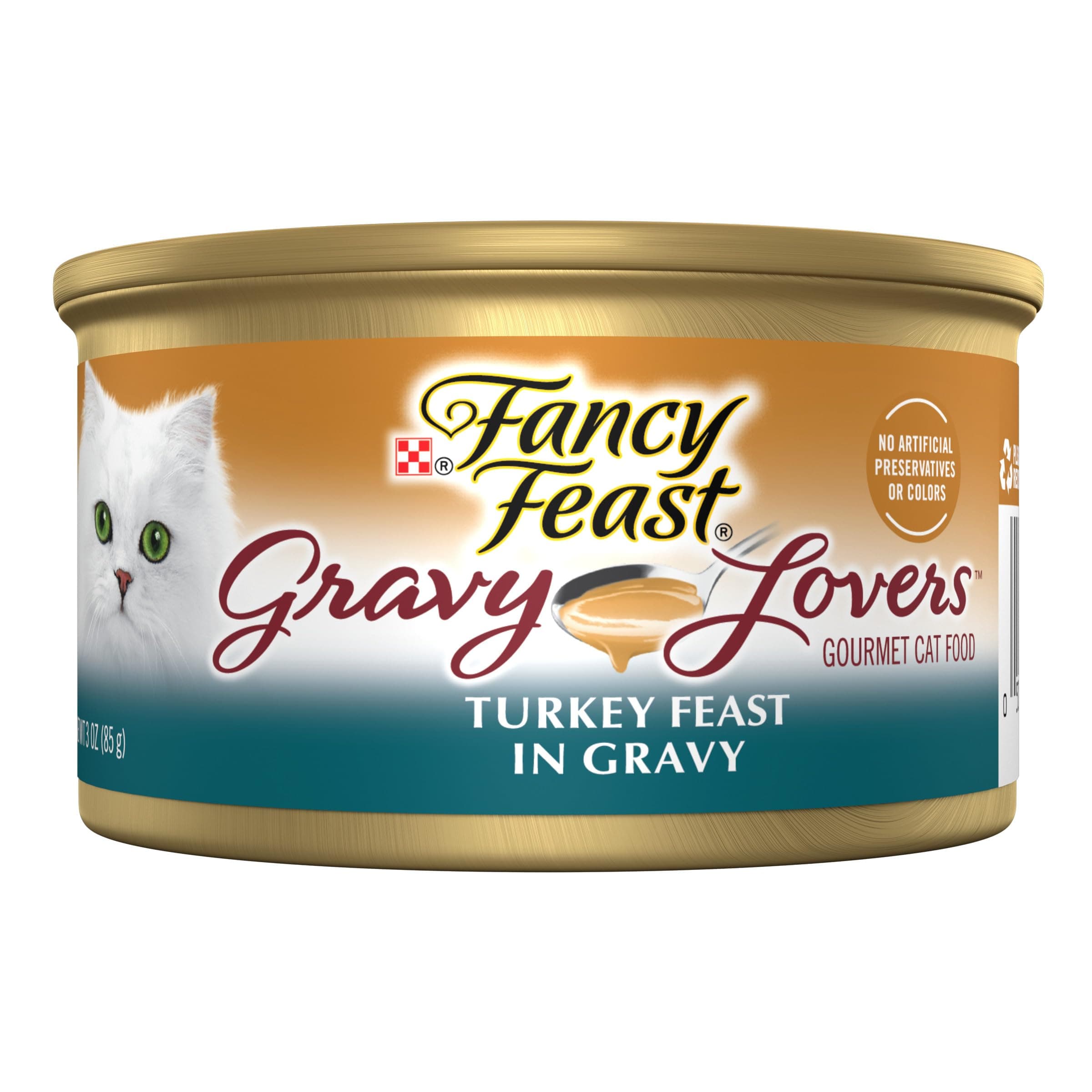 Purina Gravy Lovers Turkey Gourmet Cat Food in Wet Cat Food Gravy - (Pack of 24) 3 oz. Cans