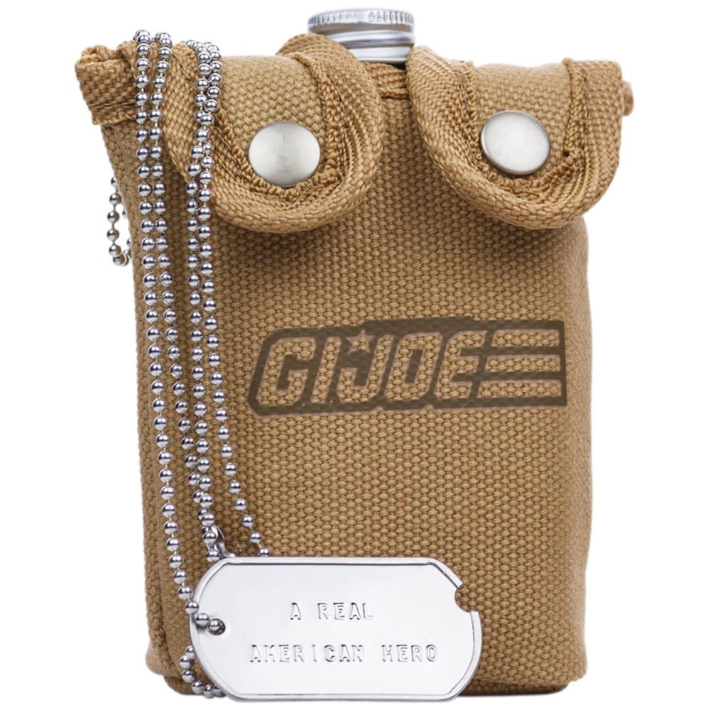 EastWest Bottlers - G.I. Joe Cologne, Inspired by Real American Heroes, Collectible Canteen Bottle, 3.4 Fl. Ounces