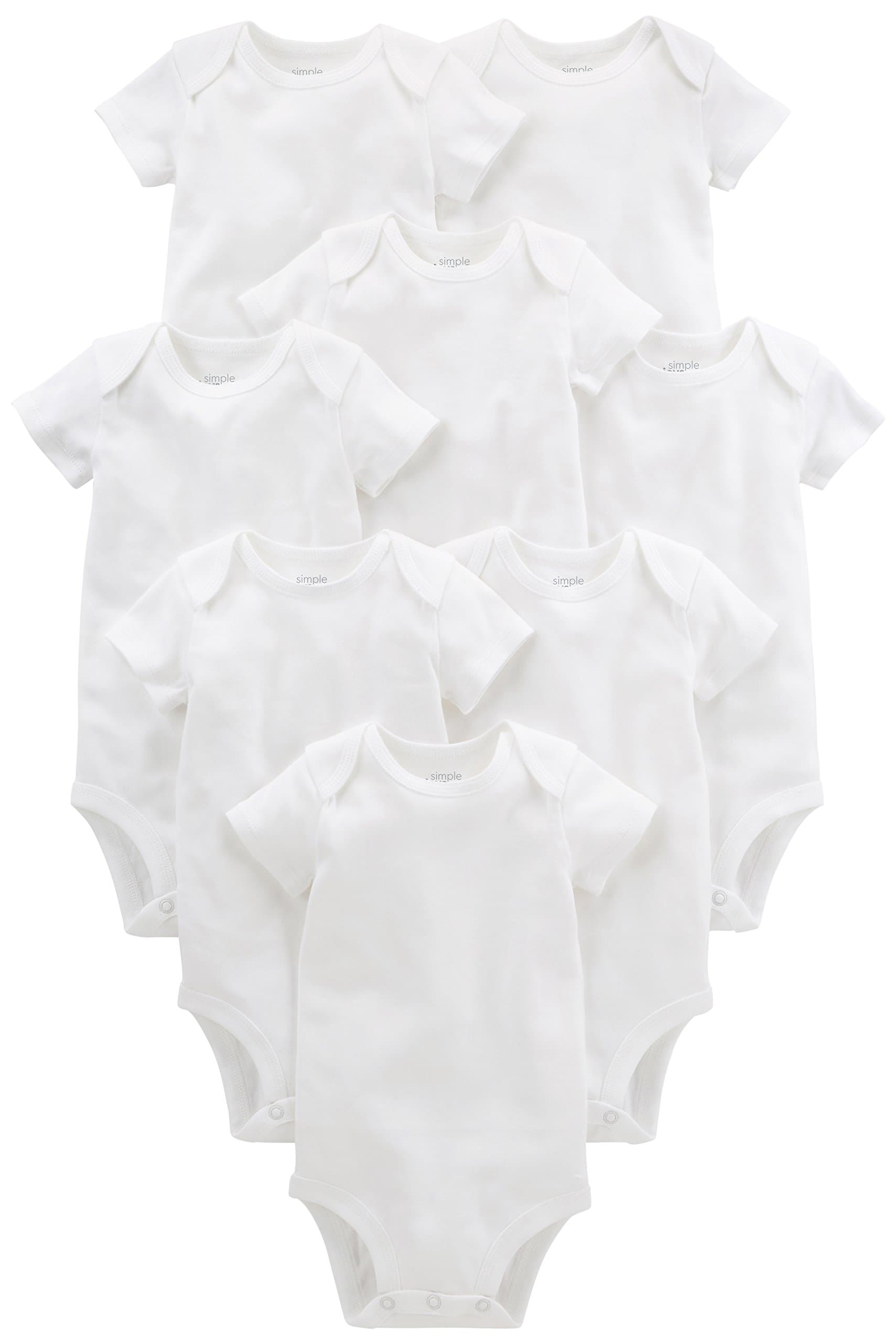 Simple Joys by Carter's Unisex Babies' Short-Sleeve Bodysuit