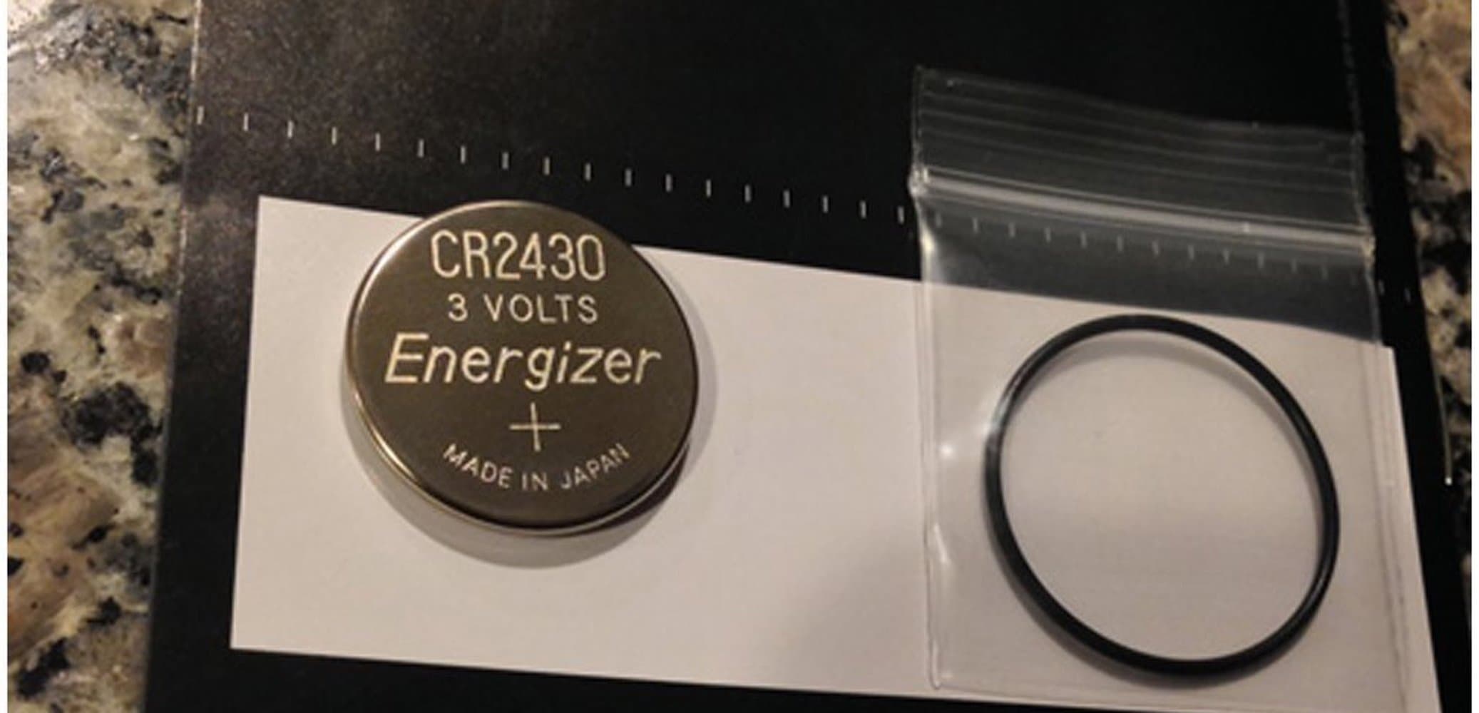 Battery kit for suunto s-lander, x-lander, mariner, regatta , metron