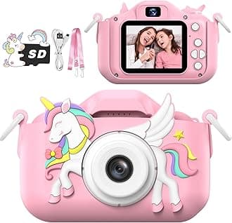 - Masterbee Children's Camera Toys for Girls & Boys, 3-12 Years - 1080P HD Video Kids Digital Camera - Perfect for Christmas & Birthday Gifts