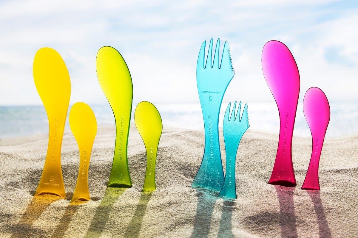 Light My Fire Spork Transparent Blue