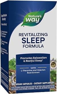 Enzymatic Therapy Revitalizing Sleep Formula, 90 Veg Capsules