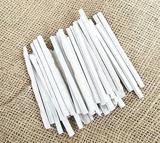 India's Best Edible Slate Chalk Pencils - White & Natural Limestone, Earthy Goodies (PACK OF 30, 200 grms)