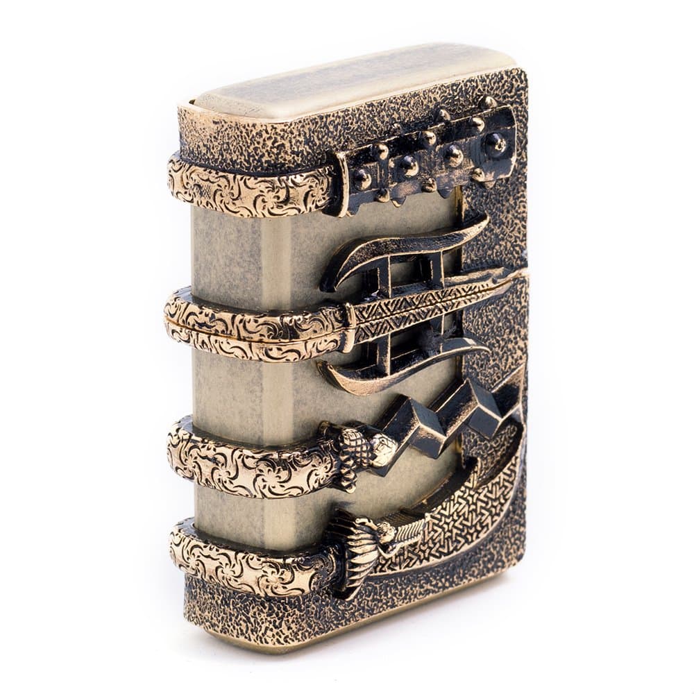 Zippo Oriental Arms GD Lighter Genuine Original Packaging 6 Flint Set