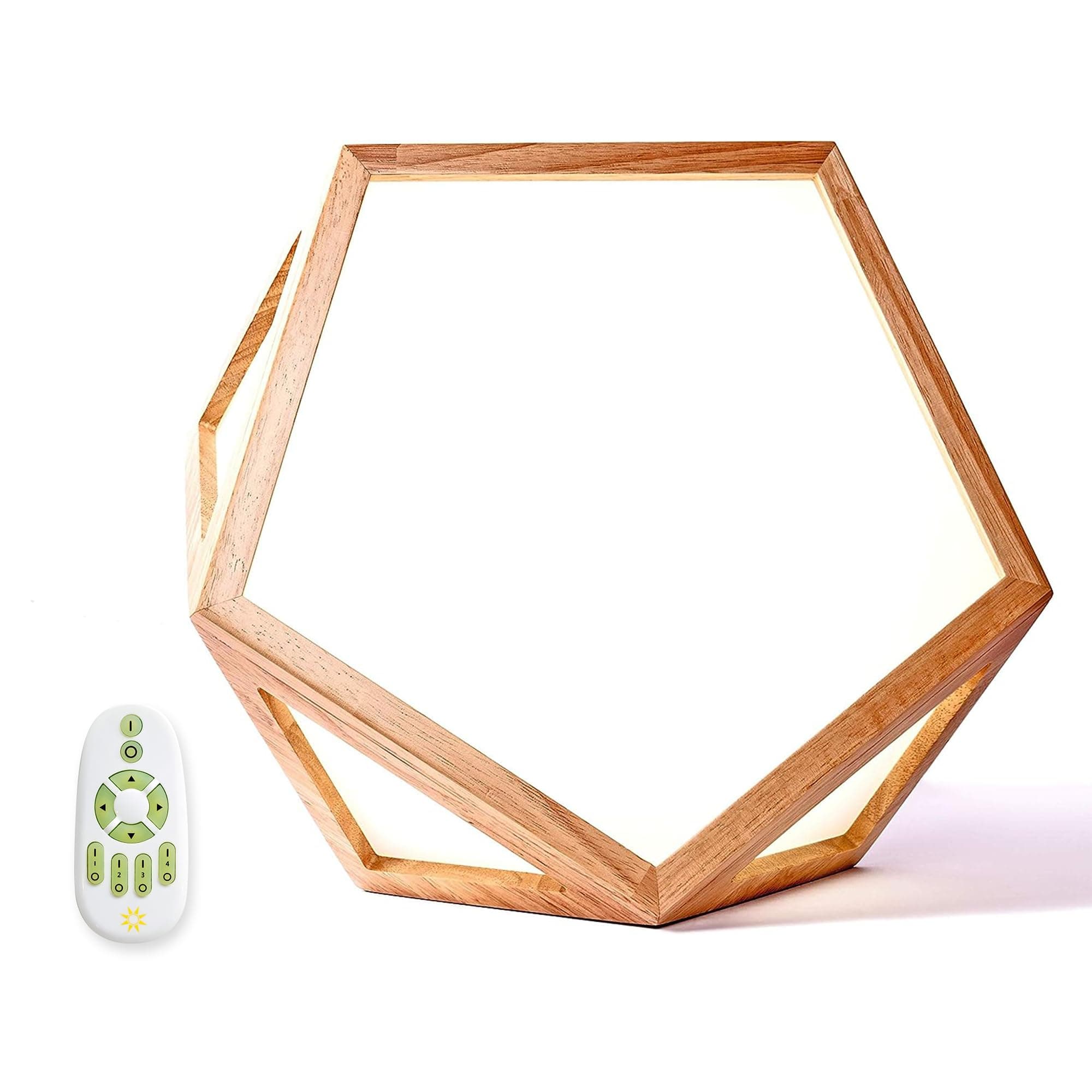 DayBright Light Therapy Lamp Full Spectrum, 10,000 LUX, UV-Free, Full Size, Adjustable, Happy Sun Lamp, Sunlight Lamp for Daylight Feelings - Crafted from Solid Wood