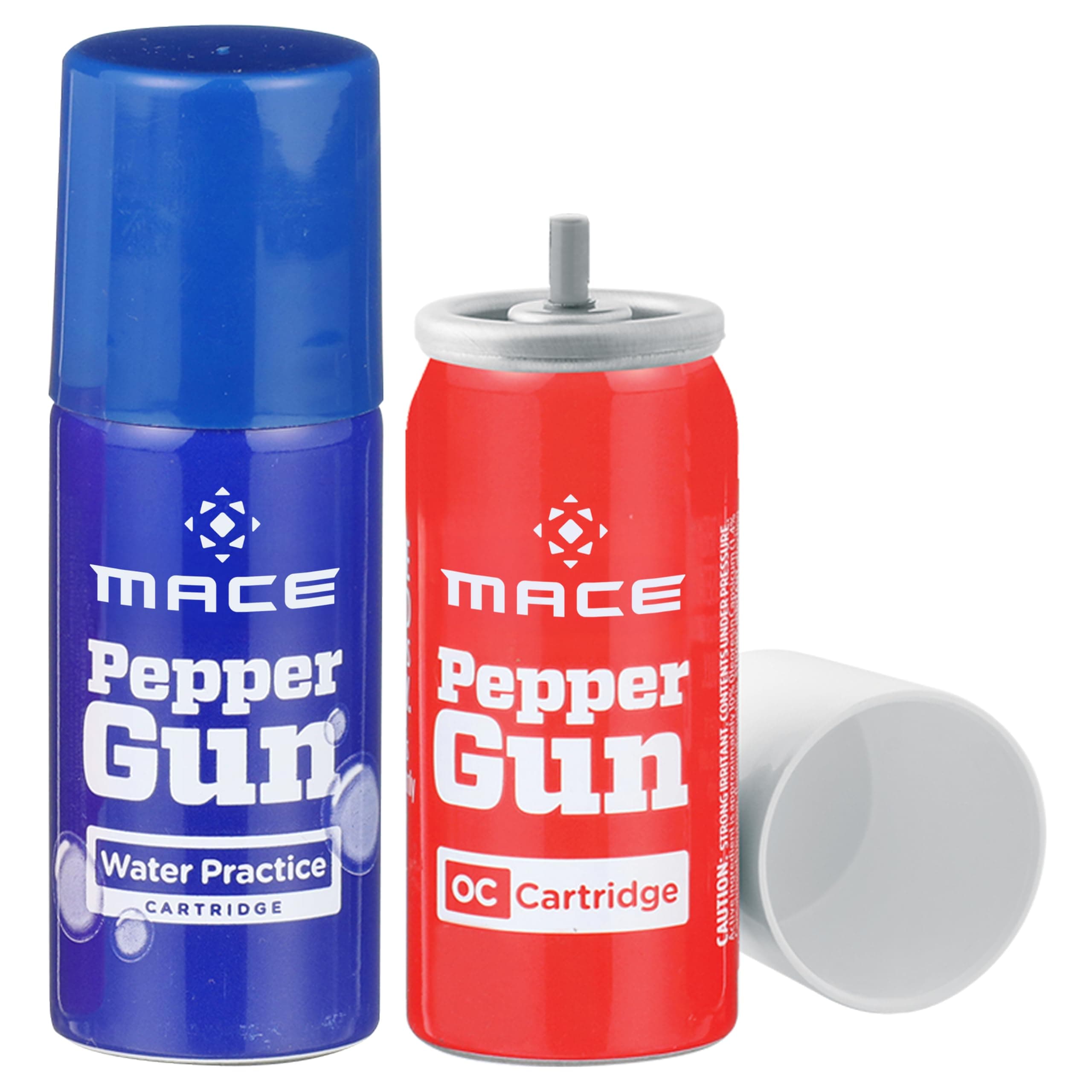 Mace Pepper Gun Water Practice & OC Pepper Cartridges
