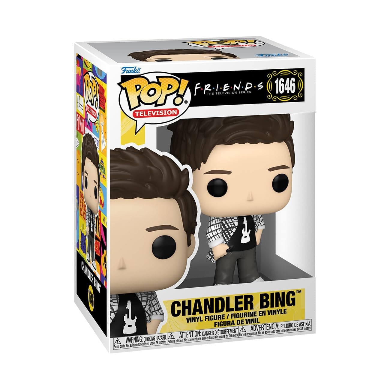 Pop! TV: Friends – Chandler Bing - Collectable Vinyl Figure - Gift Idea - Official Merchandise - Toys for Kids & Adults - TV Fans - Model Figure for Collectors and Display