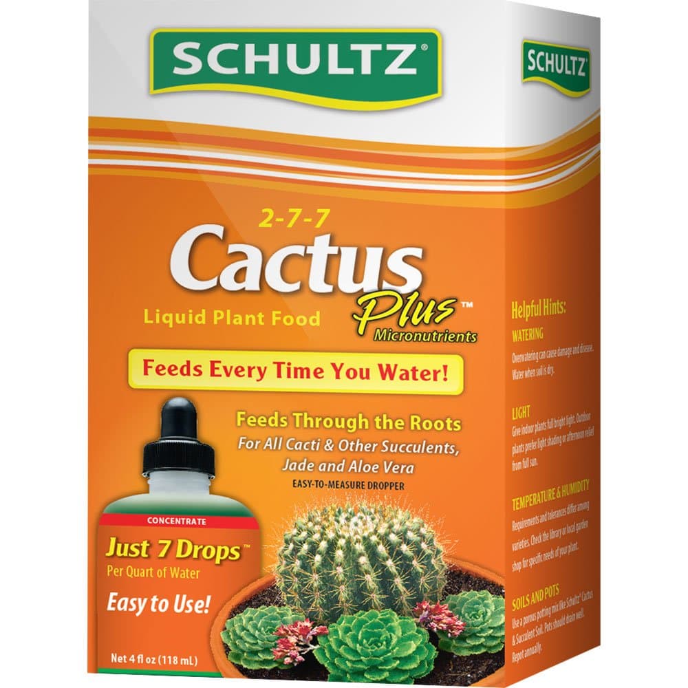 Cactus Plus 2-7-7 liquid Plant Food, 4-Ounce