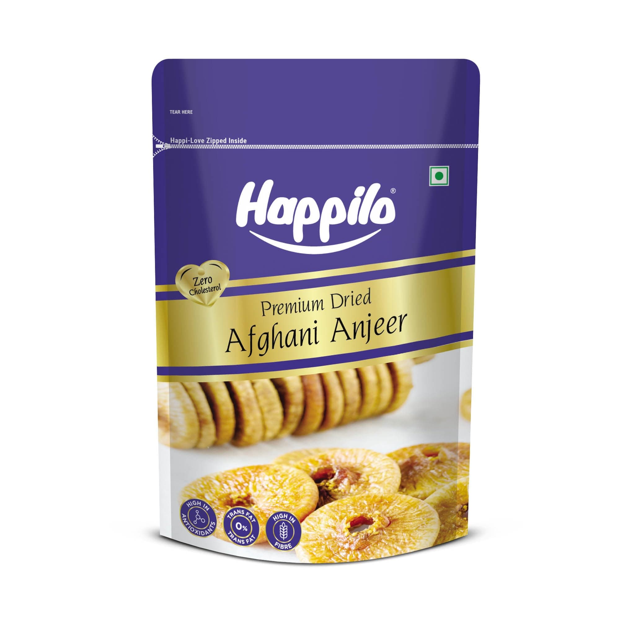 Happilo Premium Afghani Anjeer, 200g