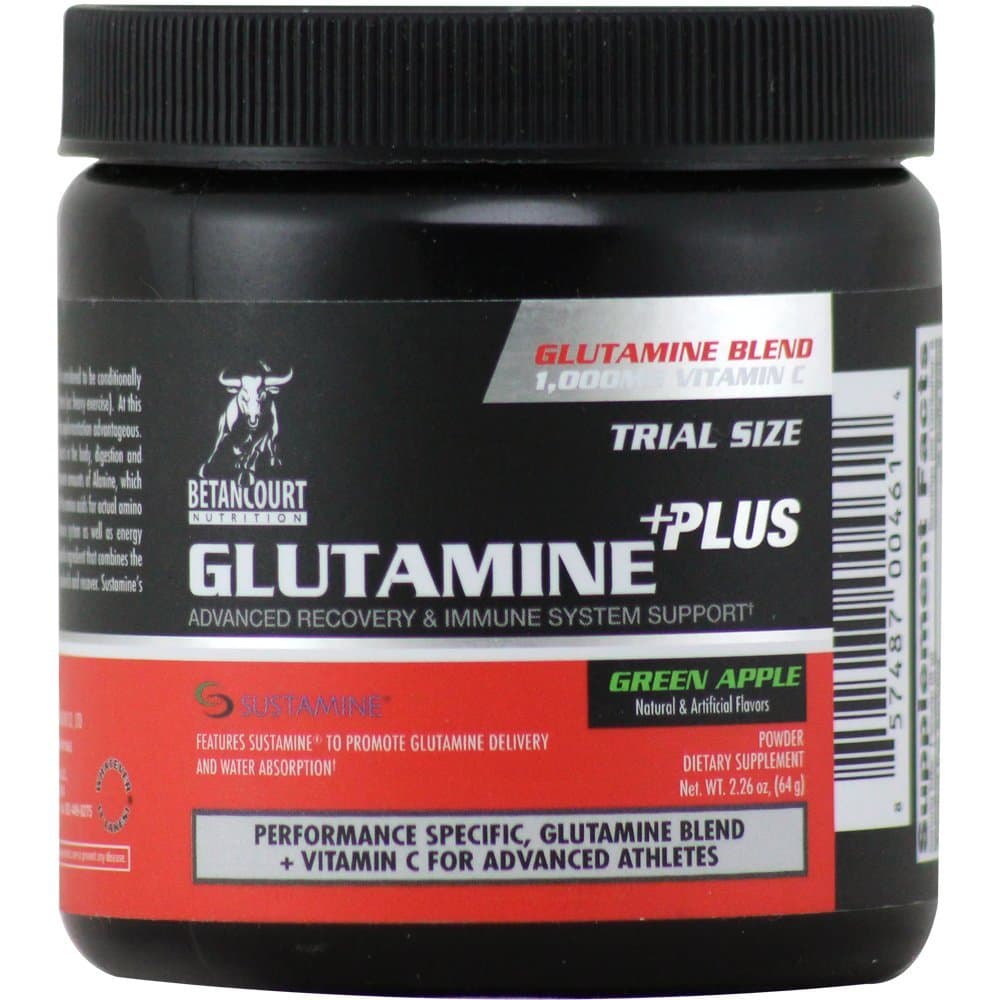 Betancourt Glutamine Plus Green Apple 8 svg