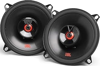 Club 522F 2-Way Car Speakers Set - 135 Watt Pro Sound Car Audio Boxes 5.25 inch