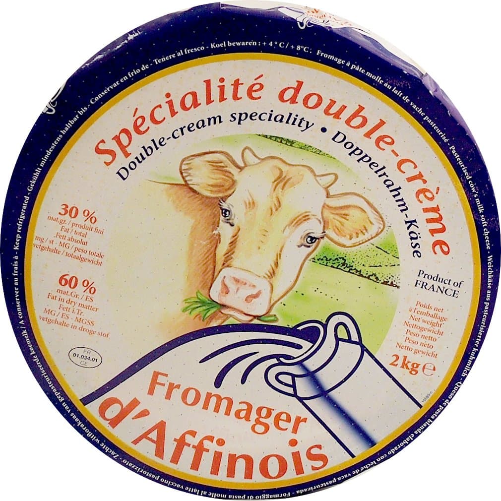 Pave D'Affinois Triple Crème Cheese - 2 kg