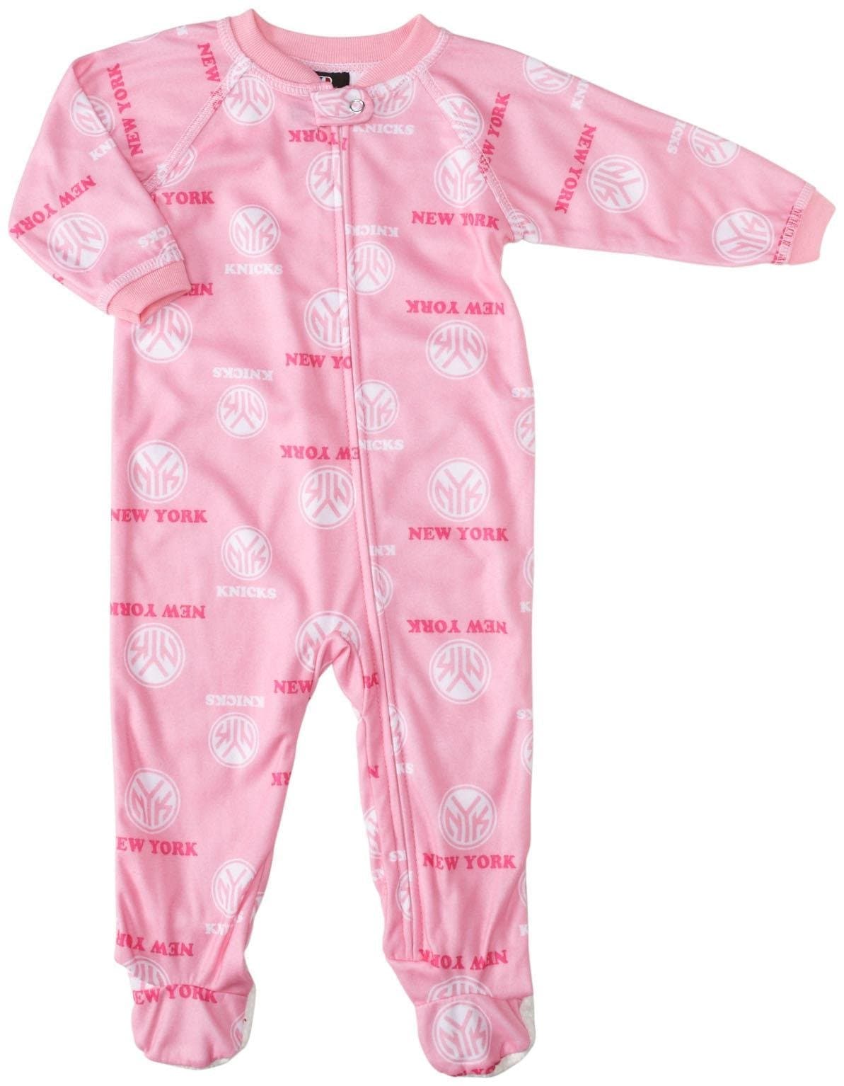 adidas Infant Piped Raglan Zip Up Coverall - NY Knicks - 24M