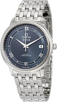 Omega De Ville Prestige Automatic Blue Dial Unisex Watch 424.10.37.20.03.002